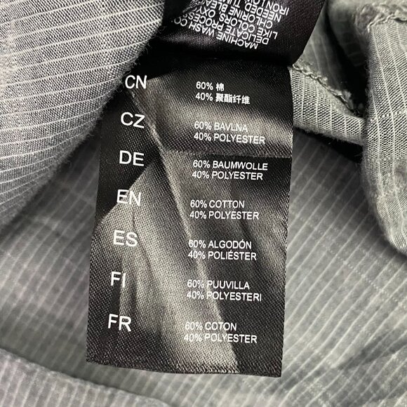 Kuhl Karib Short Sleeve Button Down Shirt Men's Medium Gray Hiking Outdoors 7460 - Picture 7 of 10